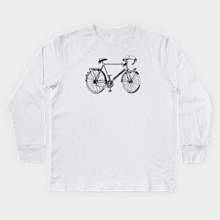 Vintage bicycle Kids Long Sleeve T-Shirt